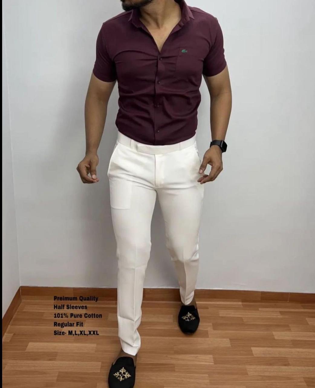 Lacoste Premium Oxford Cotton Shirts