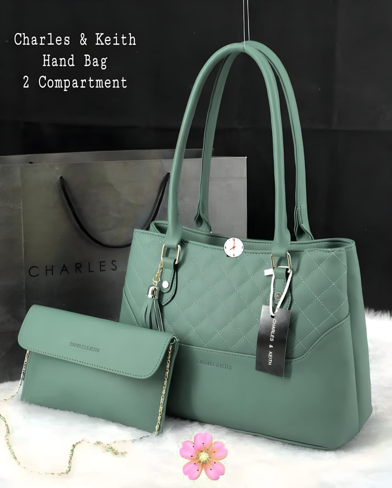 CHARLES & KEITH HANDBAG SET