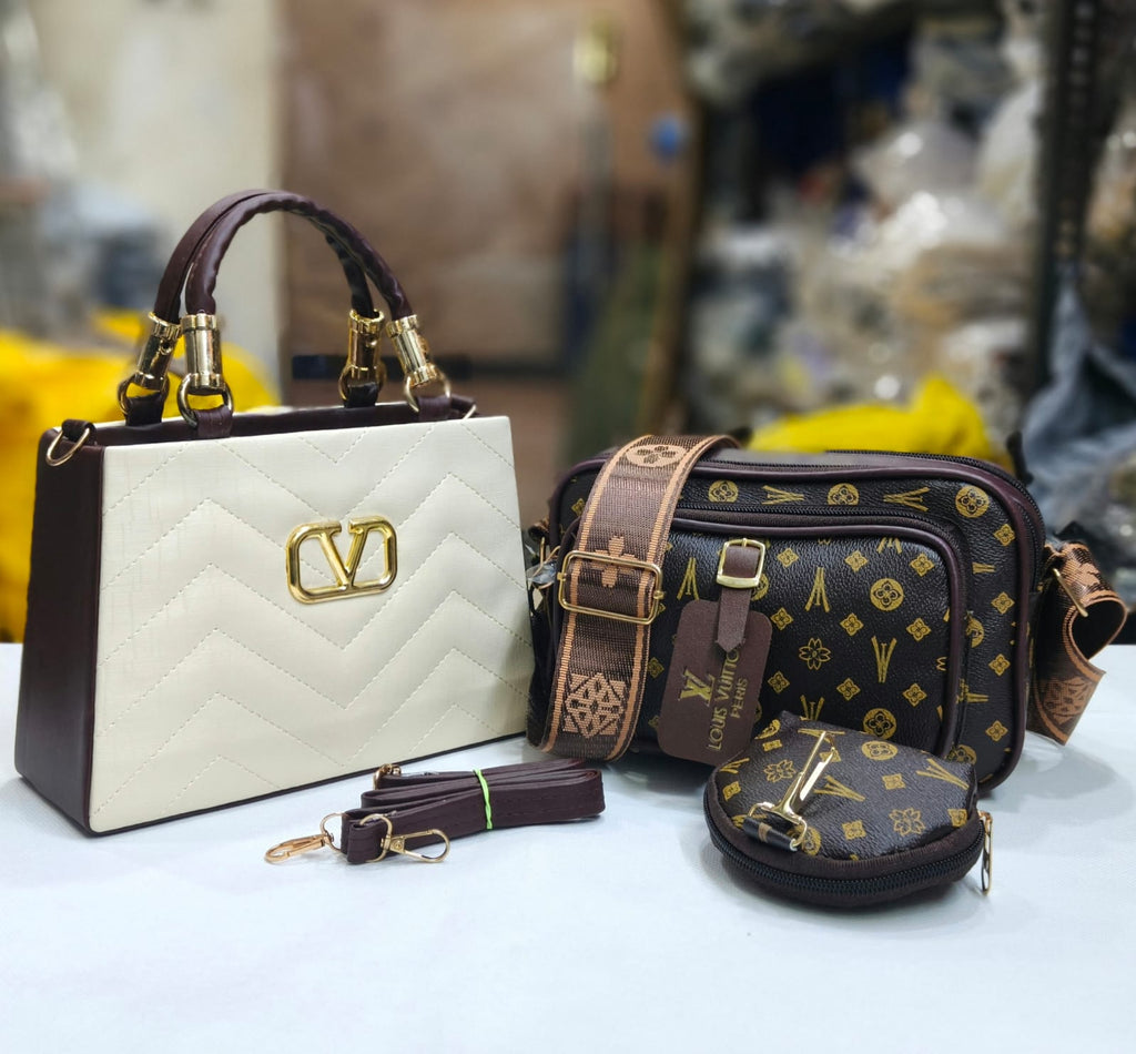 VALENTINO AND LOUIS VUITTON HANDBAGS