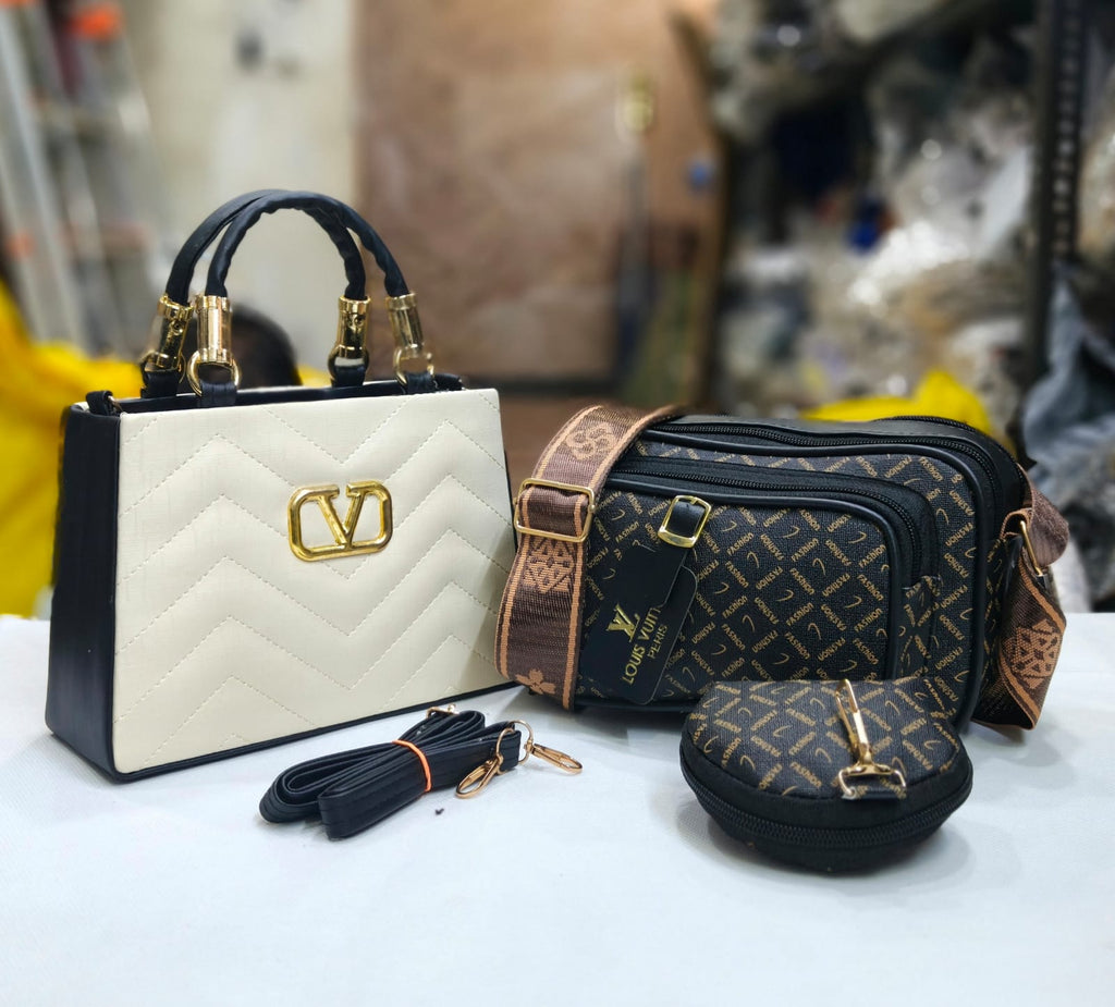 VALENTINO AND LOUIS VUITTON HANDBAGS