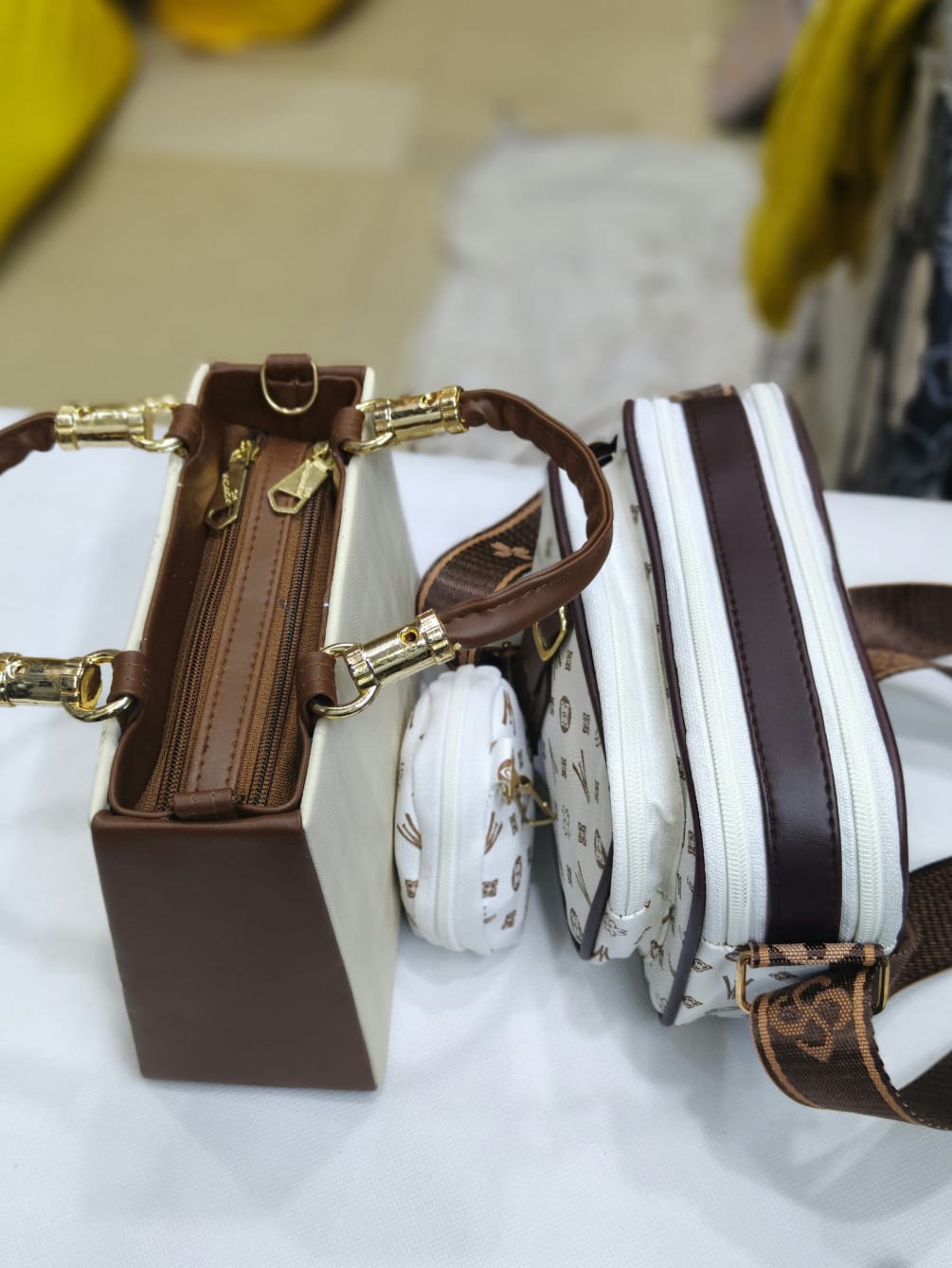 VALENTINO AND LOUIS VUITTON HANDBAGS