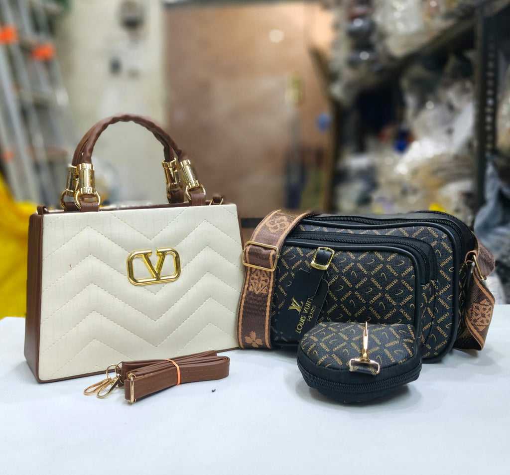 VALENTINO AND LOUIS VUITTON HANDBAGS