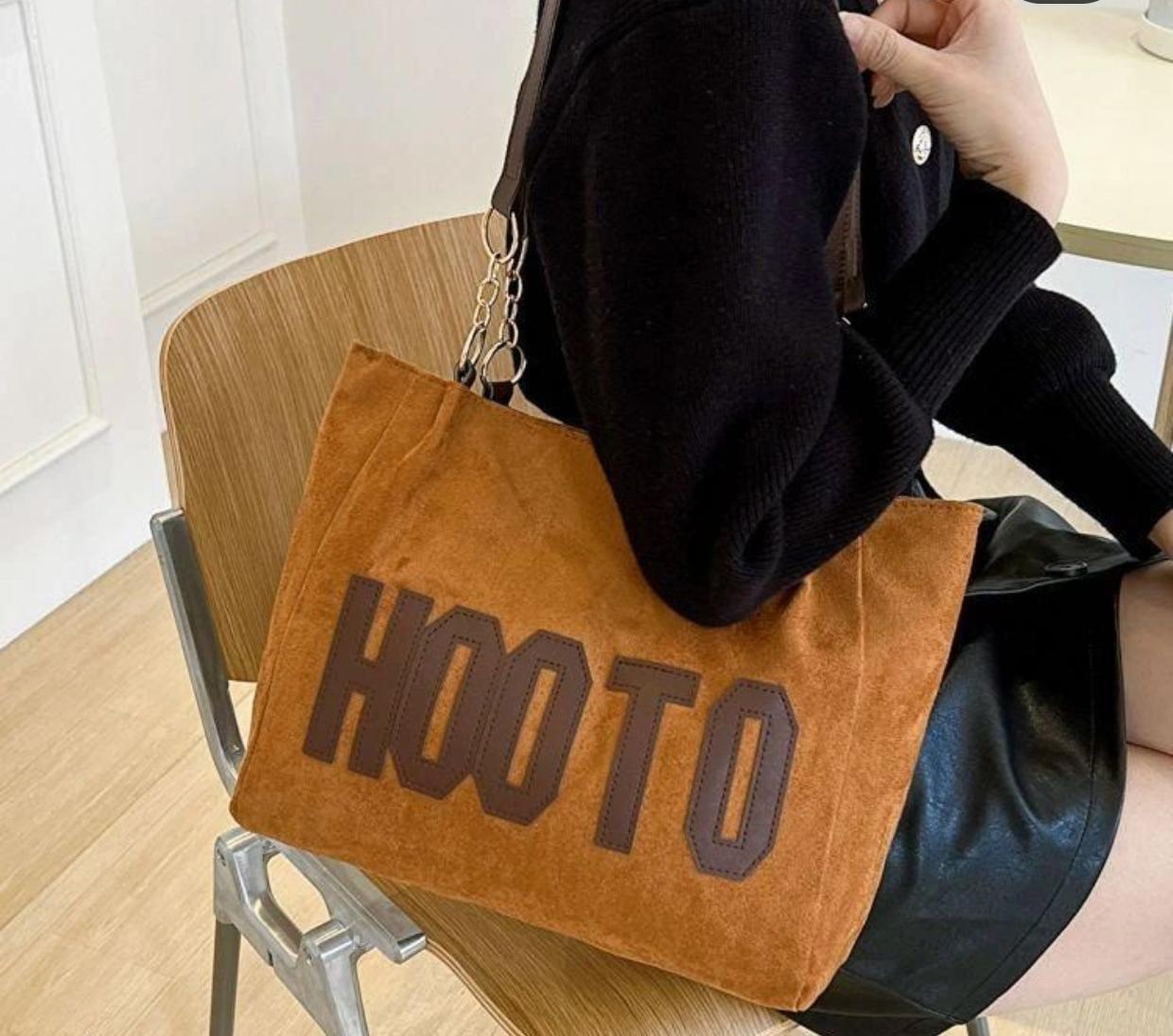 SUEDE TOTE BAG