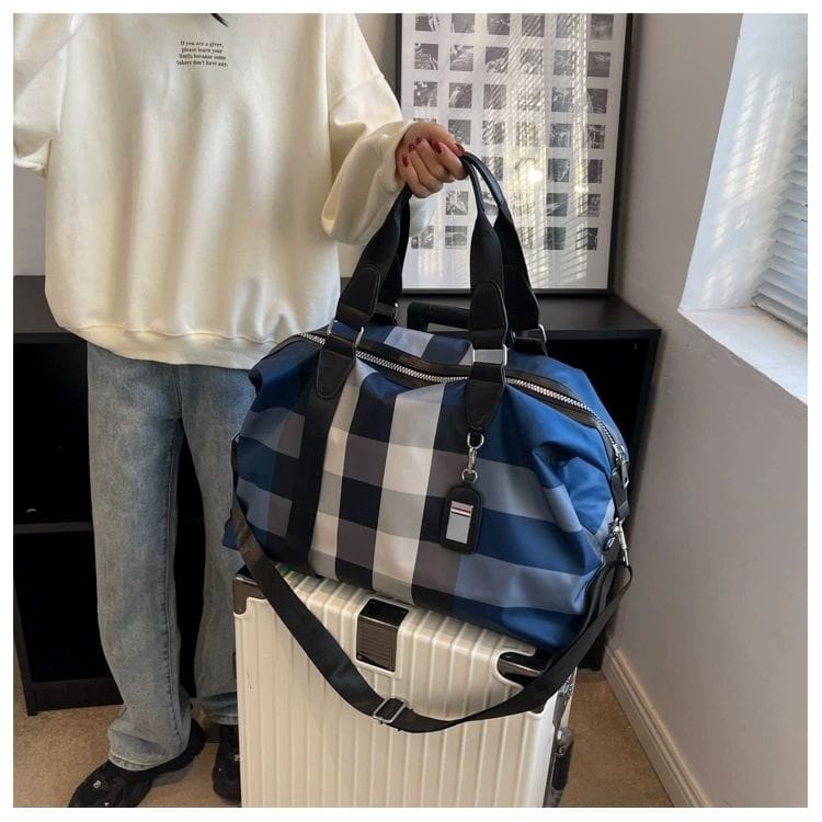 IMPORTED DUFFLE HANDBAG