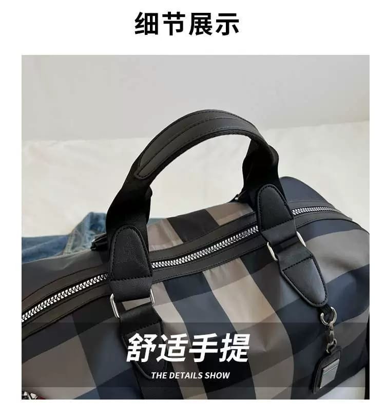 IMPORTED DUFFLE HANDBAG