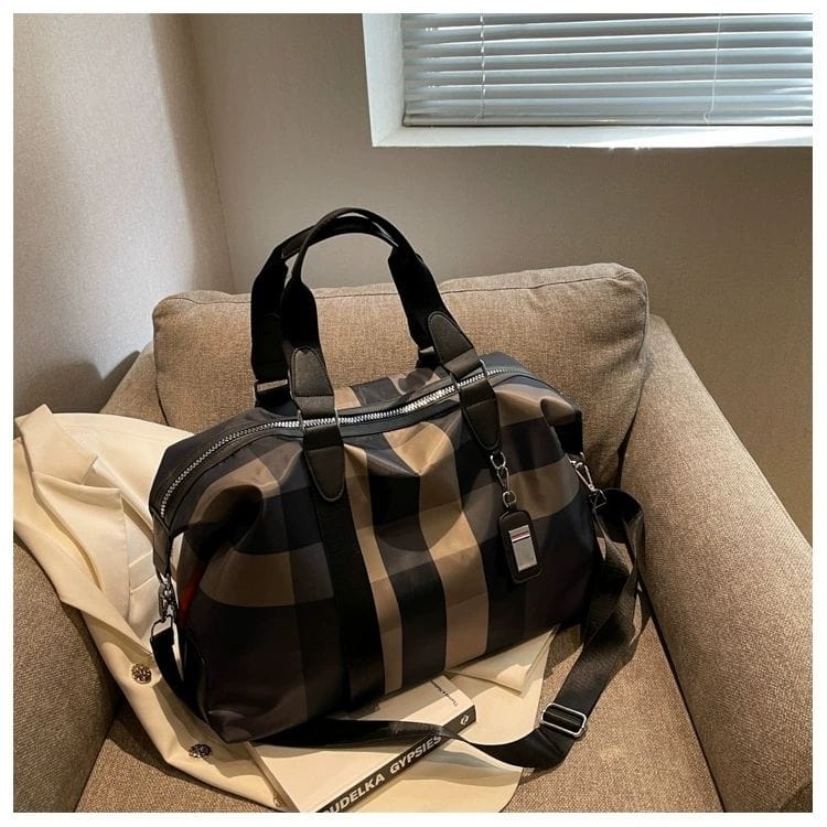 IMPORTED DUFFLE HANDBAG