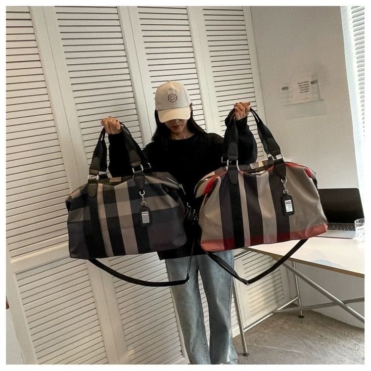 IMPORTED DUFFLE HANDBAG