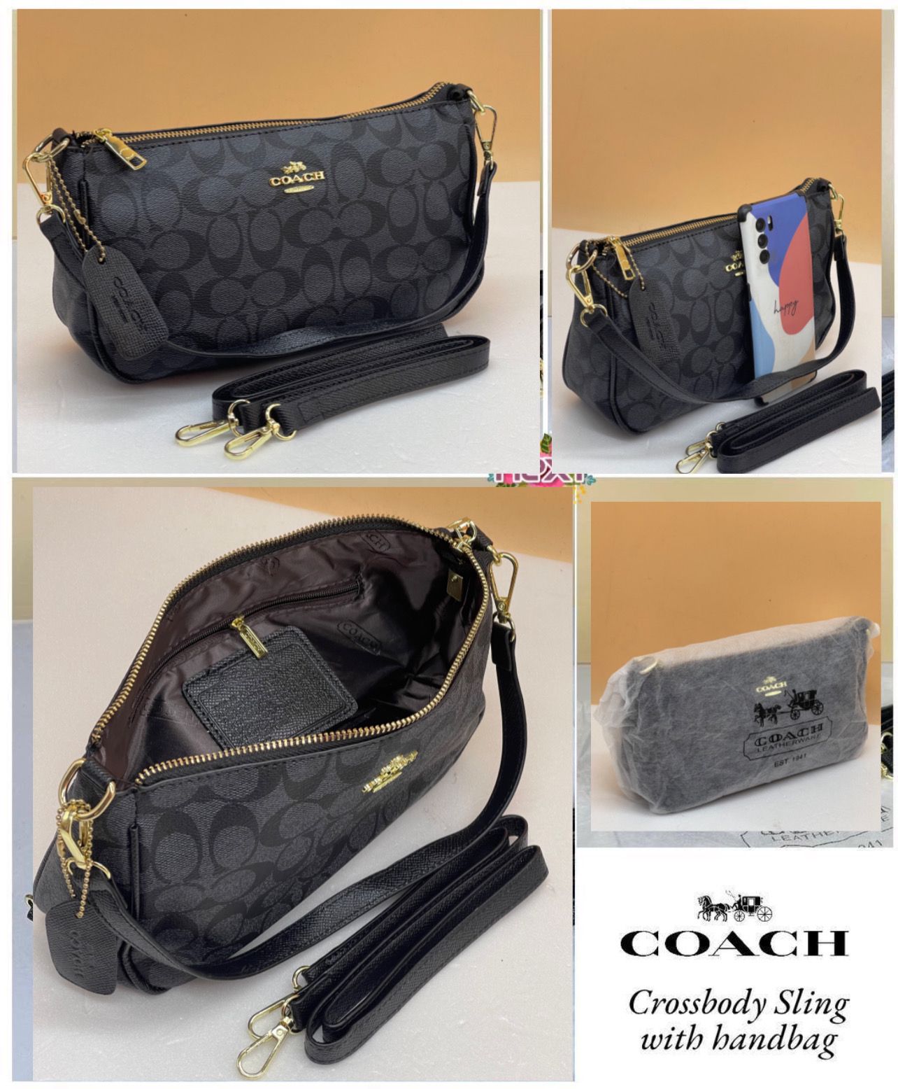 COACH PREMIUM SLING BAG