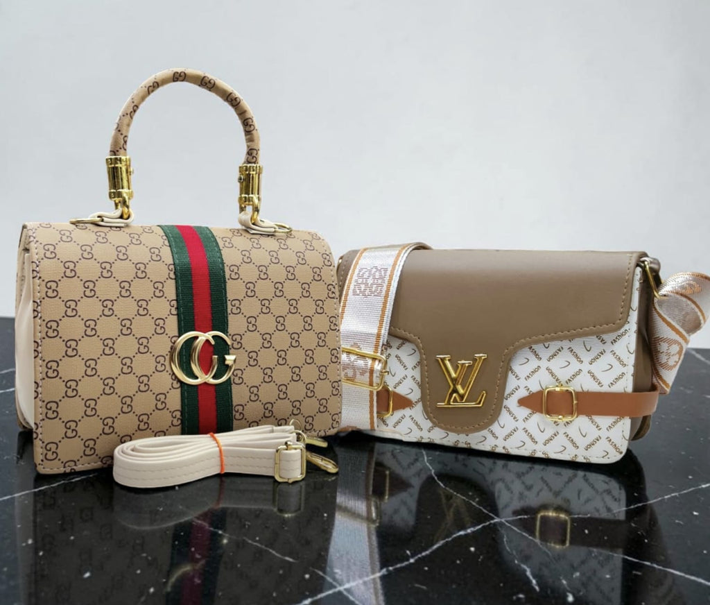 GUCCI AND LOUIS VUITTON HANDBAGS