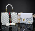 GUCCI AND LOUIS VUITTON HANDBAGS