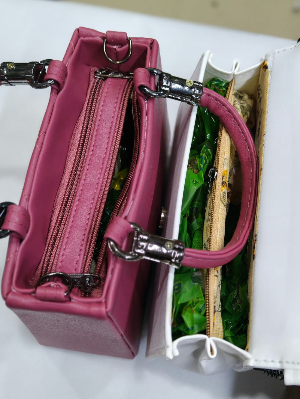 VALENTINO AND CHARLES & KEITH HANDBAGS