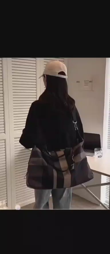 IMPORTED DUFFLE HANDBAG